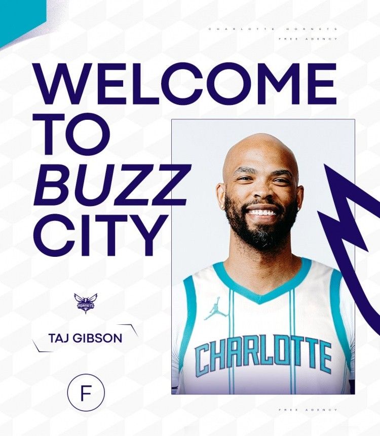 黄蜂队正式宣布签下39岁老将泰·吉布森